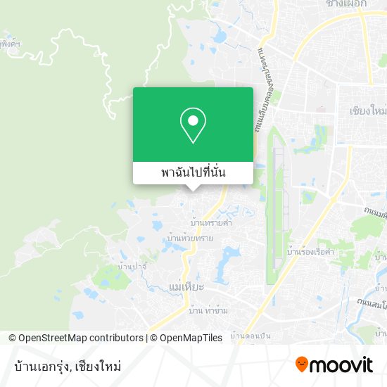 บ้านเอกรุ่ง แผนที่