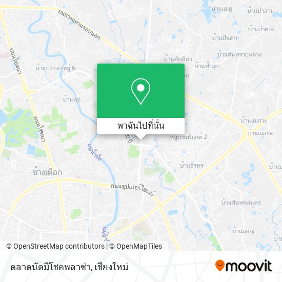 ตลาดนัดมีโชคพลาซ่า แผนที่