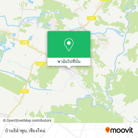 บ้านธิลำพูน แผนที่