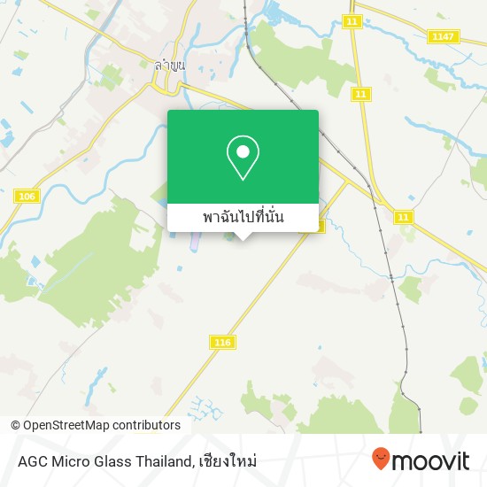 AGC Micro Glass Thailand แผนที่