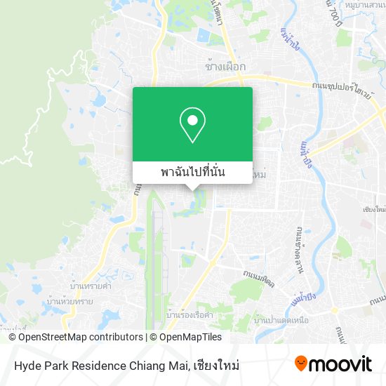 Hyde Park Residence Chiang Mai แผนที่