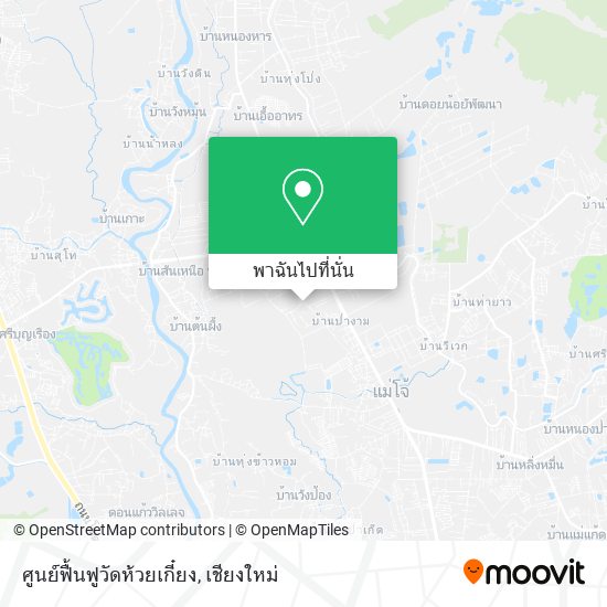 ศูนย์ฟื้นฟูวัดห้วยเกี๋ยง แผนที่