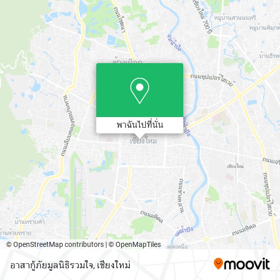 อาสากู้ภัยมูลนิธิรวมใจ แผนที่
