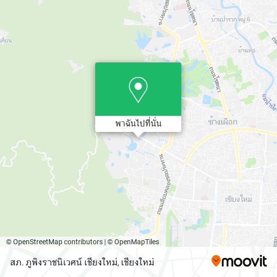 สภ. ภูพิงราชนิเวศน์ เชียงใหม่ แผนที่