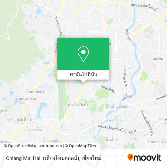 Chiang Mai Hall (เชียงใหม่ฮอลล์) แผนที่