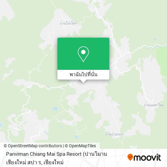 Panviman Chiang Mai Spa Resort แผนที่