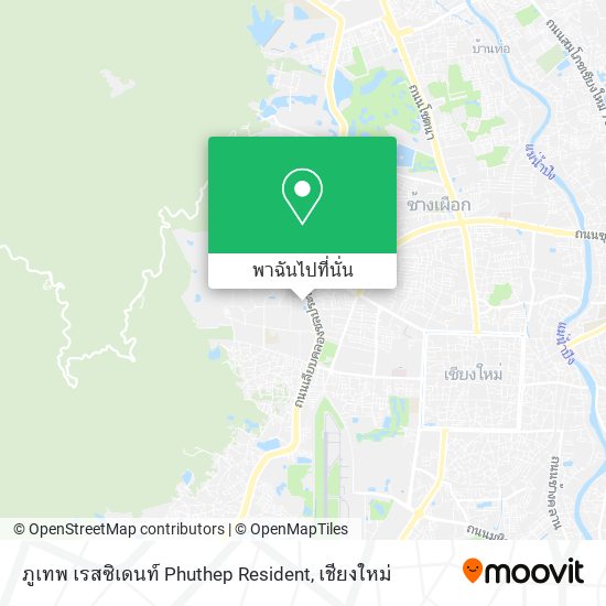 ภูเทพ เรสซิเดนท์ Phuthep Resident แผนที่