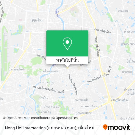 Nong Hoi Intersection (แยกหนองหอย) แผนที่