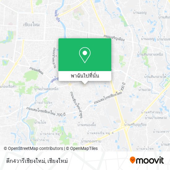 ตึก4วารีเชียงใหม่ แผนที่