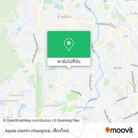 Apple siamtv chiangmai แผนที่
