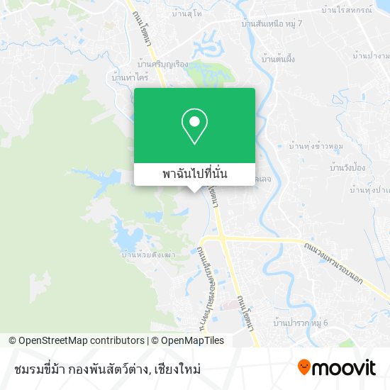 ชมรมขี่ม้า กองพันสัตว์ต่าง แผนที่