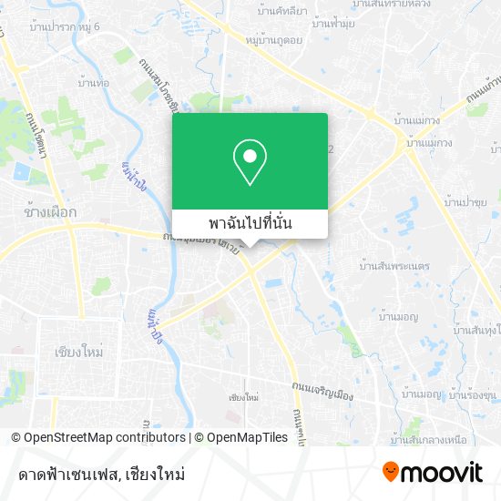ดาดฟ้าเซนเฟส แผนที่