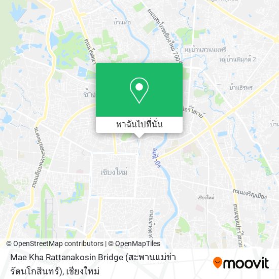 Mae Kha Rattanakosin Bridge (สะพานแม่ข่า รัตนโกสินทร์) แผนที่