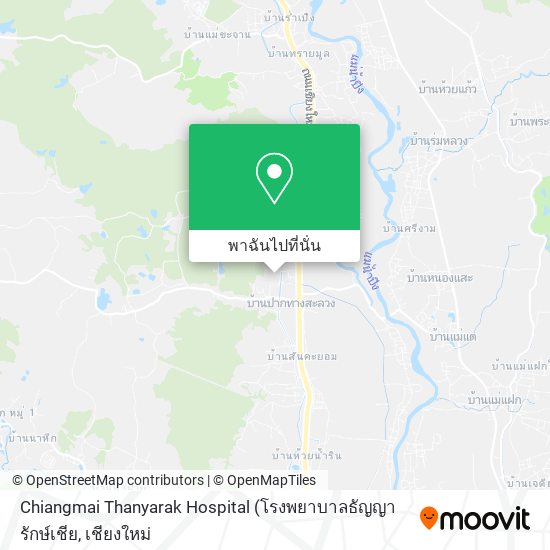 Chiangmai Thanyarak Hospital แผนที่