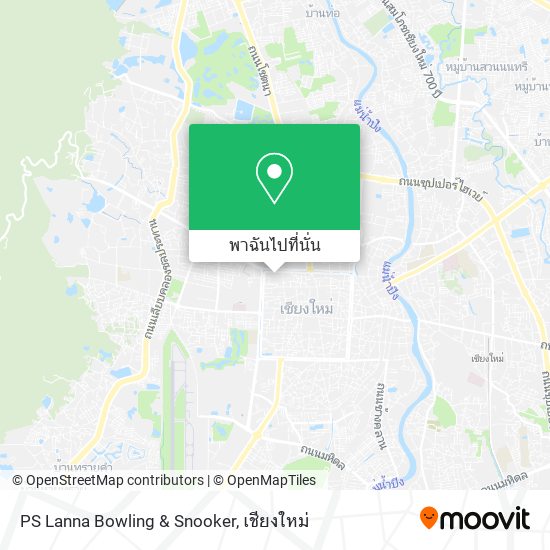 PS Lanna Bowling & Snooker แผนที่