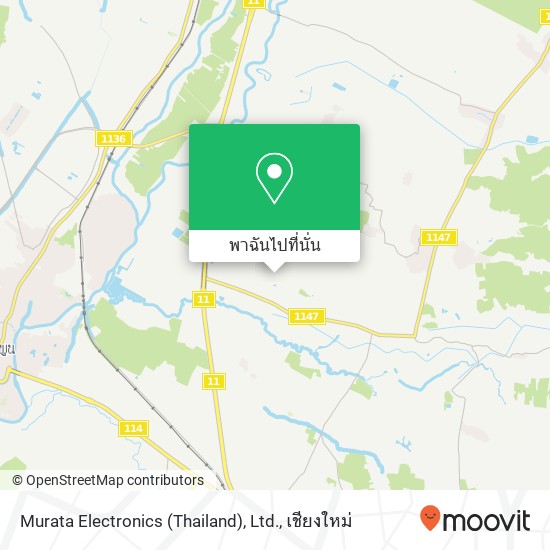 Murata Electronics (Thailand), Ltd. แผนที่