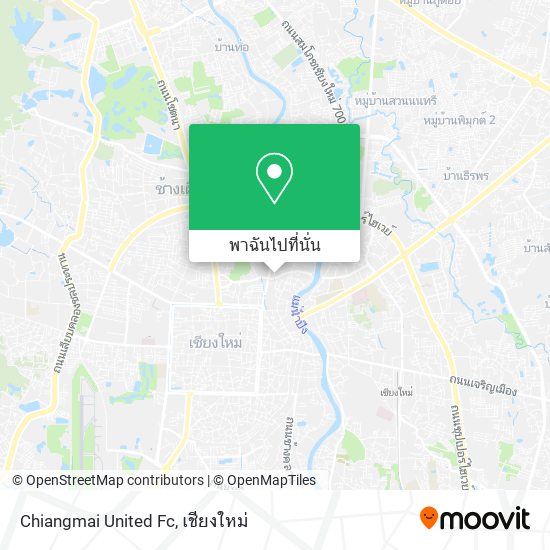 Chiangmai United Fc แผนที่