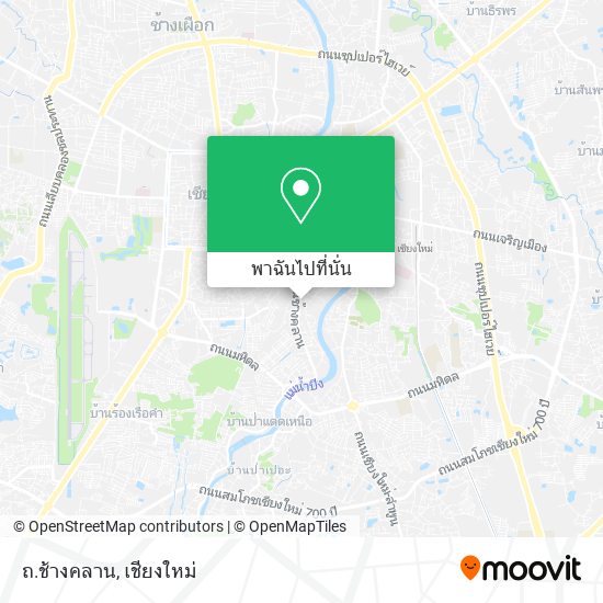 ถ.ช้างคลาน แผนที่