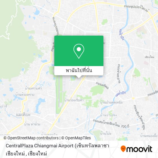 CentralPlaza Chiangmai Airport แผนที่