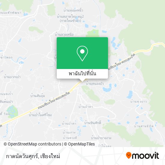 กาดนัดวันศุกร์ แผนที่