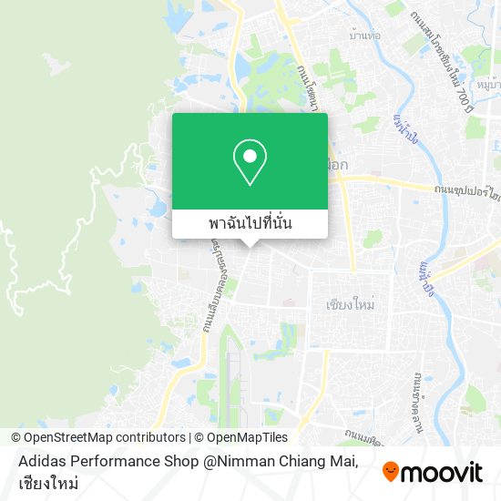 Adidas Performance Shop @Nimman Chiang Mai แผนที่