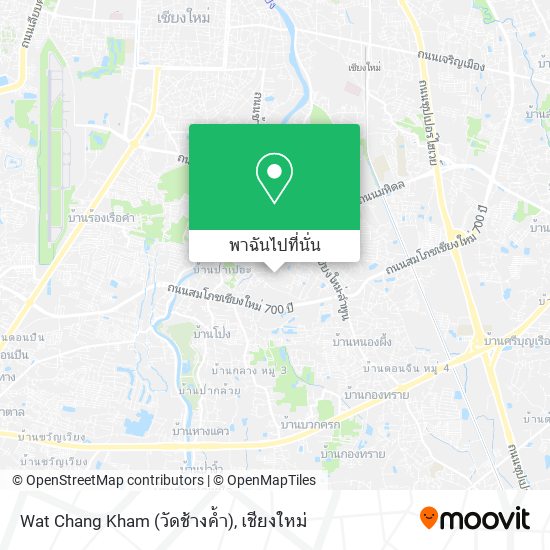Wat Chang Kham (วัดช้างค้ำ) แผนที่