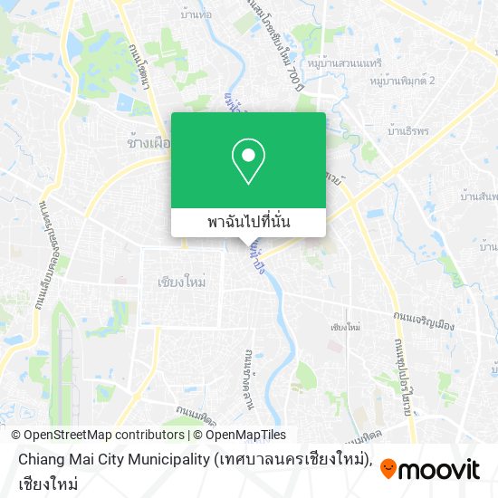 Chiang Mai City Municipality (เทศบาลนครเชียงใหม่) แผนที่