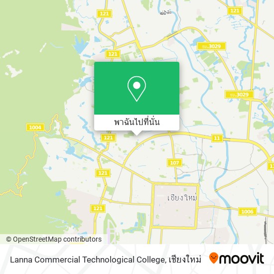 Lanna Commercial Technological College แผนที่