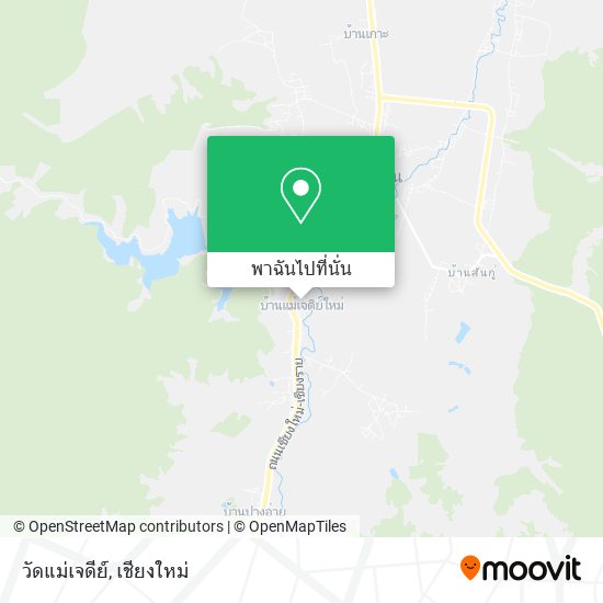 วัดแม่เจดีย์ แผนที่