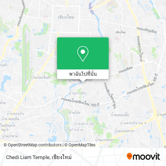 Chedi Liam Temple แผนที่