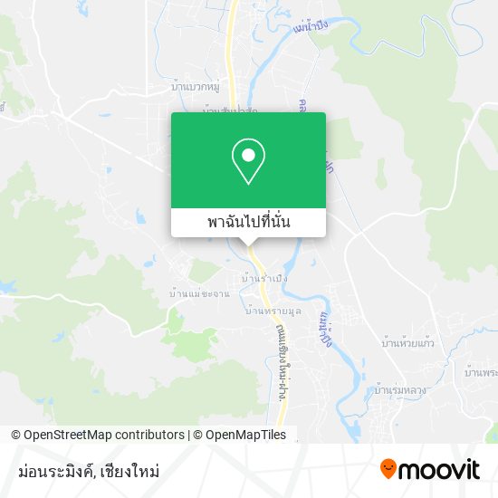 ม่อนระมิงค์ แผนที่