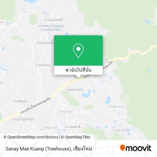 Sanay Mae Kuang (Treehouse) แผนที่
