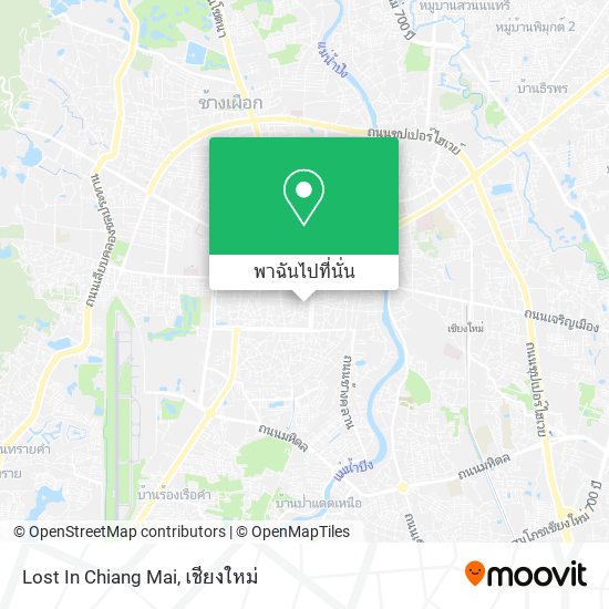 Lost In Chiang Mai แผนที่