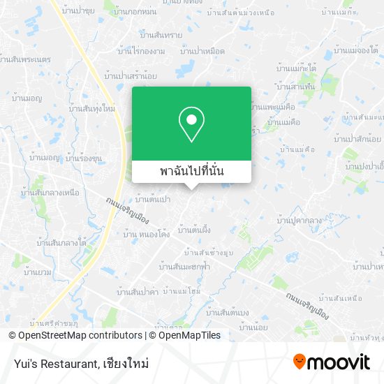 Yui's Restaurant แผนที่