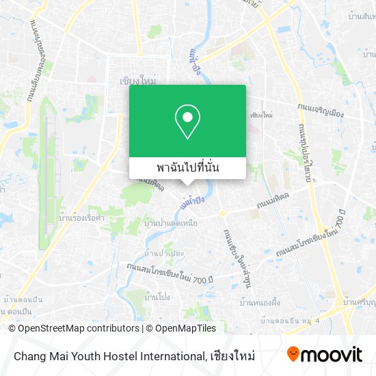 Chang Mai Youth Hostel International แผนที่