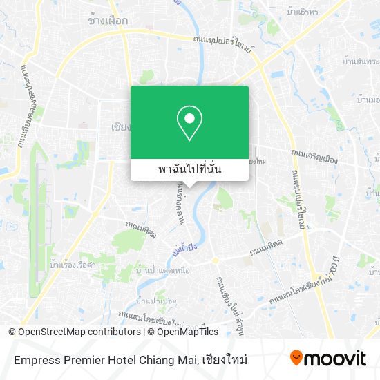Empress Premier Hotel Chiang Mai แผนที่