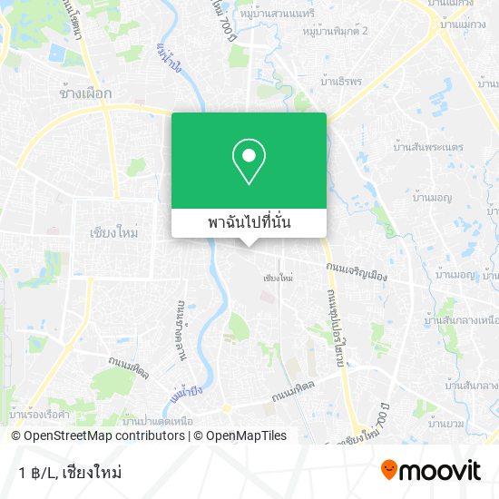 1 ฿/L แผนที่