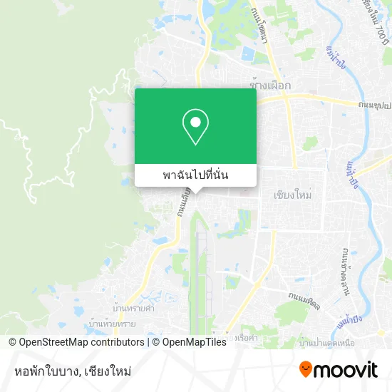 หอพักใบบาง แผนที่