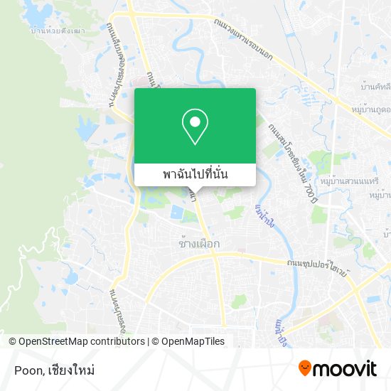Poon แผนที่