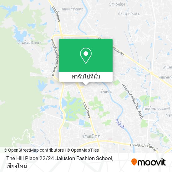 The Hill Place 22 / 24 Jalusion Fashion School แผนที่