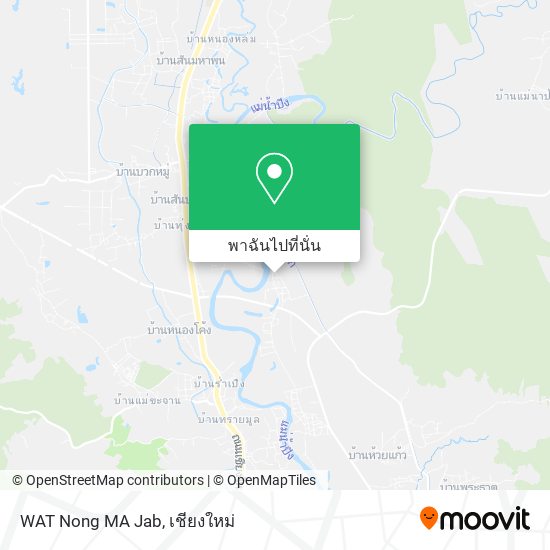 WAT Nong MA Jab แผนที่