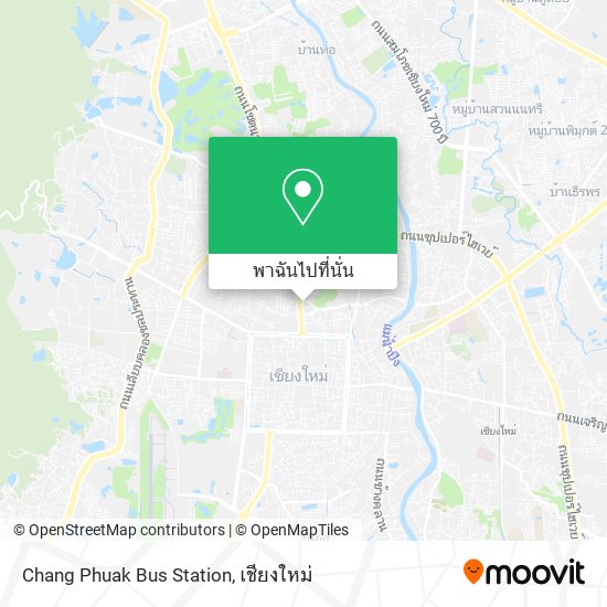Chang Phuak Bus Station แผนที่
