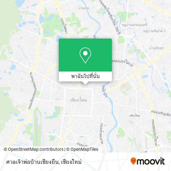 ศาลเจ้าพ่อบ้านเชียงยืน แผนที่