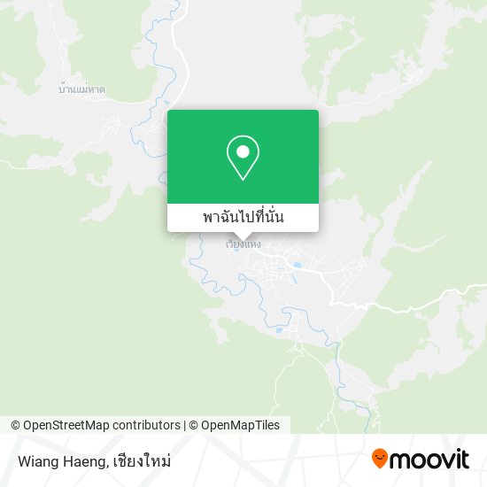 Wiang Haeng แผนที่