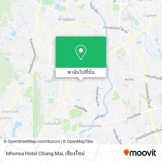 Mhonsa Hotel Chiang Mai แผนที่
