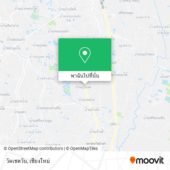 วัดเชตวัน แผนที่