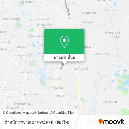 ตำหนักวรญาณ อาจารย์พจน์ แผนที่