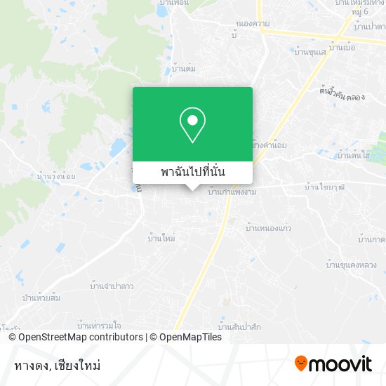 หางดง แผนที่