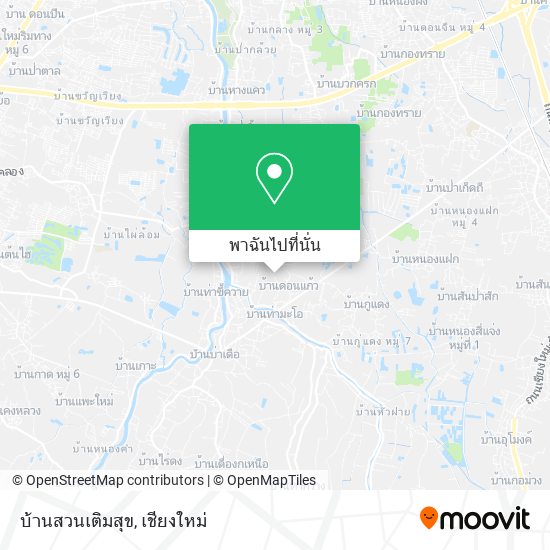 บ้านสวนเติมสุข แผนที่
