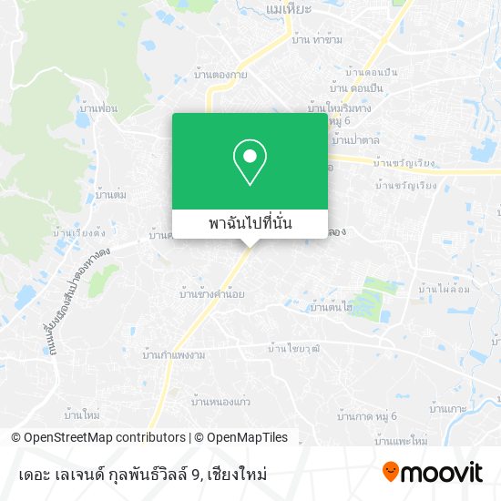 เดอะ เลเจนด์ กุลพันธ์วิลล์ 9 แผนที่